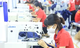 Dệt may đang có nhiều lợi thế đề xuất vào thị trường EU Ảnh: Như Ý