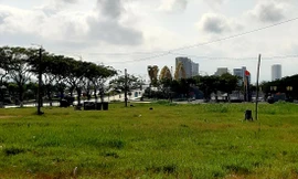 Lô đất A20 đường Võ Văn Kiệt (Sơn Trà, Đà Nẵng) Ảnh: Nguyễn Thành