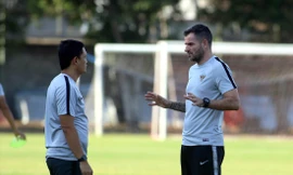 HLV McMenemy sẽ chia tay đội tuyển Indonesia sau trận đấu với đội tuyển Việt Nam, theo truyền thông Indonesia ảnh: H.H