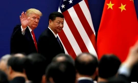 Khả năng cuộc gặp song phương Trump- Tập tại G20 là rất mong manh. Trong ảnh là cuộc gặp Trump- Tập tại Bắc Kinh năm 2017 ảnh: Getty Images