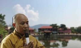 Sư Toàn trước khi xin hoàn tụcẢnh: pv