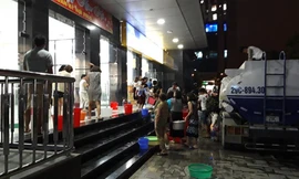 Mất nước tại chung cư Khu đô thị Ngoại giao đoàn khiến cuộc sống người dân đảo lộn