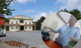 'Làm luật' ở cửa khẩu quốc tế Tây Trang