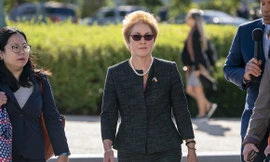 Cựu Đại sứ Mỹ tại Ukraine Marie Yovanovitch chuẩn bị ra điều trần về ông Trumpảnh: AP