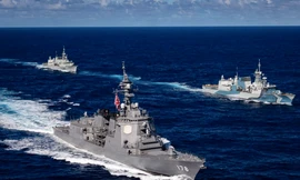 Các tàu tham gia RIMPAC 2020. (Ảnh: Navy News)