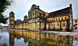 Nhà thờ chánh tòa Bùi Chu (xã Xuân Ngọc, huyện Xuân Trường, tỉnh Nam Định) Ảnh: Giang Huy