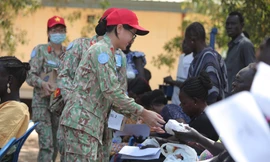 Bác sĩ quân y Việt Nam lan tỏa ý nghĩa ngày Quốc tế Phụ nữ 8/3 tại Nam Sudan