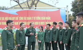 Sĩ quan trẻ trải lòng về khát vọng cống hiến