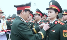 45 học viên đào tạo bác sĩ y khoa quân sự tốt nghiệp loại giỏi