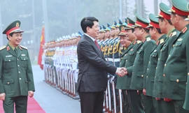 Chủ tịch nước Lương Cường: Tổ chức Quân đội đã cơ bản tinh, gọn, mạnh