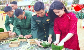 Chiến sĩ Đoàn Hoài Ân đón Tết vui tươi, tuyệt đối không rượu bia