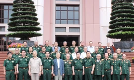 Các tướng lĩnh về dự cuộc gặp mặt