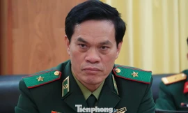 Thiếu tướng Hoàng Đăng Nhiễu, Phó Tư lệnh Bộ đội Biên phòng. Ảnh: Nguyễn Minh