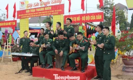 Hội trại là dịp để ĐVTN Quân đội và các lực lượng thể hiện tài năng và nhiệt huyết tuổi trẻ
