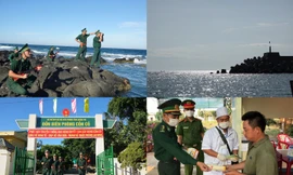 Quân hàm xanh giữ đảo tiền tiêu