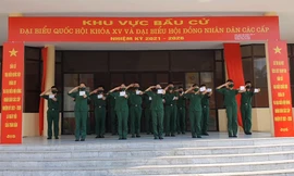 Sôi động ‘Vũ điệu đi bầu’ của tuổi trẻ Học viện Kỹ thuật Quân sự