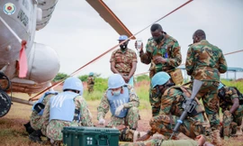 BVDC 2.3 Việt Nam cùng các đơn vị tham gia cuộc diễn tập