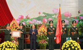 Thủ tướng Nguyễn Xuân Phúc trao tặng Huân chương Quân công hạng Nhất cho Bộ đội Biên phòng, sáng 2/3