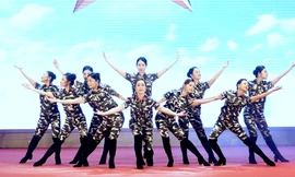 Bóng hồng toàn quân thi tài tại Bộ Tư lệnh Thủ đô