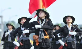 Bóng hồng phương Nam sẵn sàng cho cuộc diễu binh trọng đại ở Điện Biên