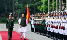 Bộ trưởng Quốc phòng Việt - Ấn hội đàm, ký Tuyên bố Tầm nhìn chung