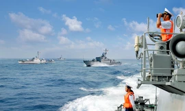 Hải quân nhân dân Việt Nam tuần tra chung trên biển