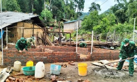 Quân đội quyết tâm hoàn thành mục tiêu xóa nhà tạm, nhà dột nát trước 31/8