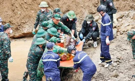 Tìm thấy thi thể 5 nạn nhân vụ sạt lở công trường thủy điện ở Lai Châu