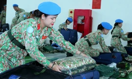 Hơn 240 quân nhân Việt Nam tiếp tục đi gìn giữ hòa bình thế giới