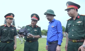 Bí thư Trung ương Đoàn kiểm tra công tác Đoàn tại Binh chủng Hóa học