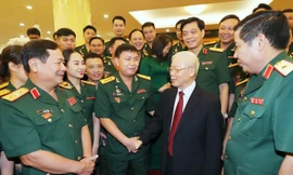 Tuổi trẻ toàn quân luôn khắc ghi lời căn dặn của cố Tổng Bí thư Nguyễn Phú Trọng