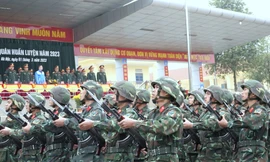 Tuổi trẻ Trung đoàn Thủ đô biểu dương sức mạnh