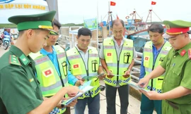 Người trẻ Biên phòng và Công an triển khai nhiều hoạt động vì cộng đồng trên xã đảo