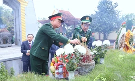 Tưởng niệm các Anh hùng Liệt sĩ hy sinh tại địa đầu Móng Cái năm 1979