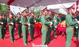 Lễ truy điệu và an táng hài cốt Liệt sĩ mùa khô 2018-2019 tại Nghĩa trang Liệt sĩ huyện Nghi Lộc