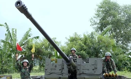 Bộ đội pháo phòng không Quân khu 5 huấn luyện chiến thuật bảo vệ vùng trời miền Trung, Tây Nguyên