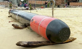 Thiếu tướng Nguyễn Văn Đức (giữa) chủ trì cuộc họp báo quý IV/2018 của Bộ Quốc phòng 