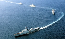 Sát hạch khả năng tham mưu tác chiến của 70 chỉ huy cấp trung, lữ đoàn Hải quân