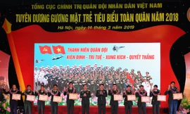 Tuyên dương Gương mặt trẻ tiêu biểu toàn quân 2018