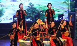 Bóng hồng toàn quân thi tài hát ru, dân ca