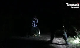 Theo chân lính Biên phòng mật phục giữa đêm vây bắt tội phạm