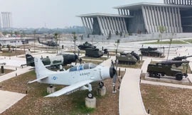 Sáu chủ đề trong không gian trưng bày tầng 1 Bảo tàng Lịch sử Quân sự Việt Nam mới