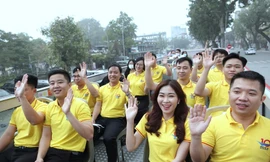 Gương mặt trẻ Việt Nam tiêu biểu trải nghiệm không gian lịch sử Hoàng thành Thăng Long