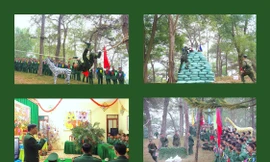 Khám phá không gian vui xuân của chiến sĩ bộ binh chủ lực ở Đoàn An Lão