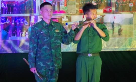 Binh nhì Biên phòng thi ‘Hát mãi khúc quân hành’