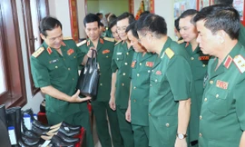 Quân uỷ Trung ương - Bộ Quốc phòng biểu dương thành tích xuất sắc của Tổng cục Hậu cần