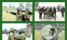 Chiến binh rèn thể lực, luyện bắn súng để bảo vệ Huy chương Vàng