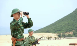 Đội Vũ trang Biên phòng tuần tra, mật phục bảo vệ biên cương Tổ quốc