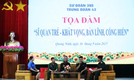 Mỗi sĩ quan trẻ phải là một tấm gương vượt khó