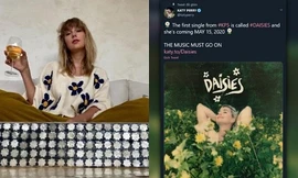 Bất ngờ chưa, Katy Perry hợp tác với Taylor Swift “rắc thính” cho màn comeback mới?